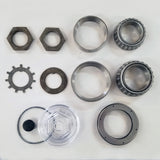 Bearing Kit for 10K lb. Axles with 25580/387A Bearings, Unitized Oil Seal - DEXTER