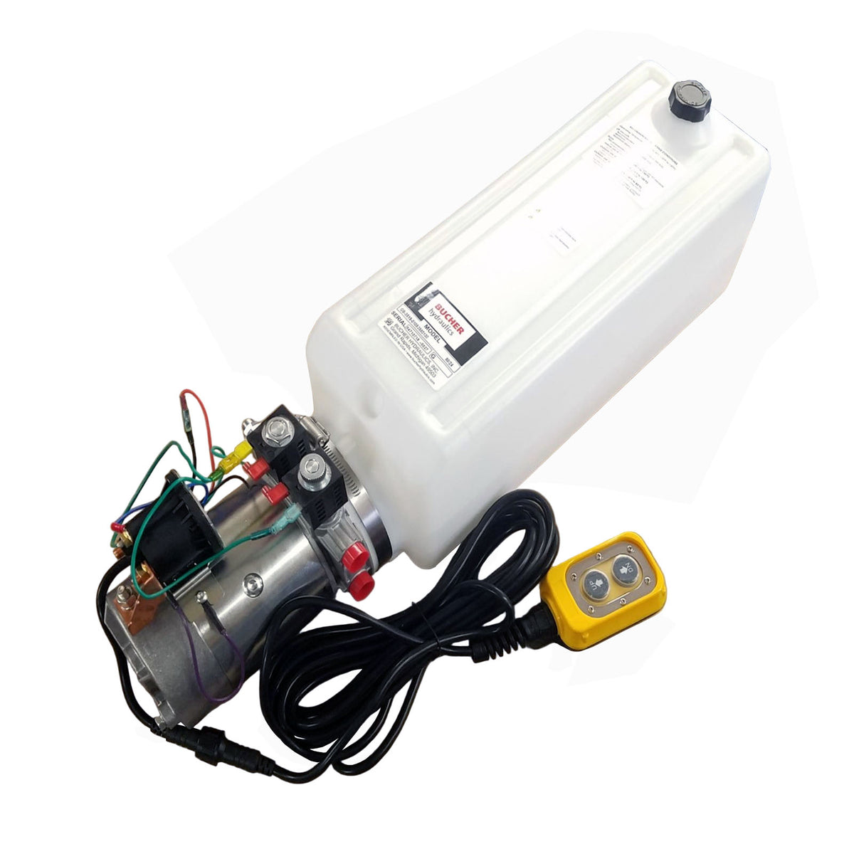 Bucher Hydraulic Hoist Pump - Double Acting (Power Up/Power Down)