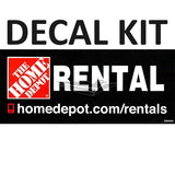 Sticker Kit, For 5'x10' Home Depot Flatbeds
