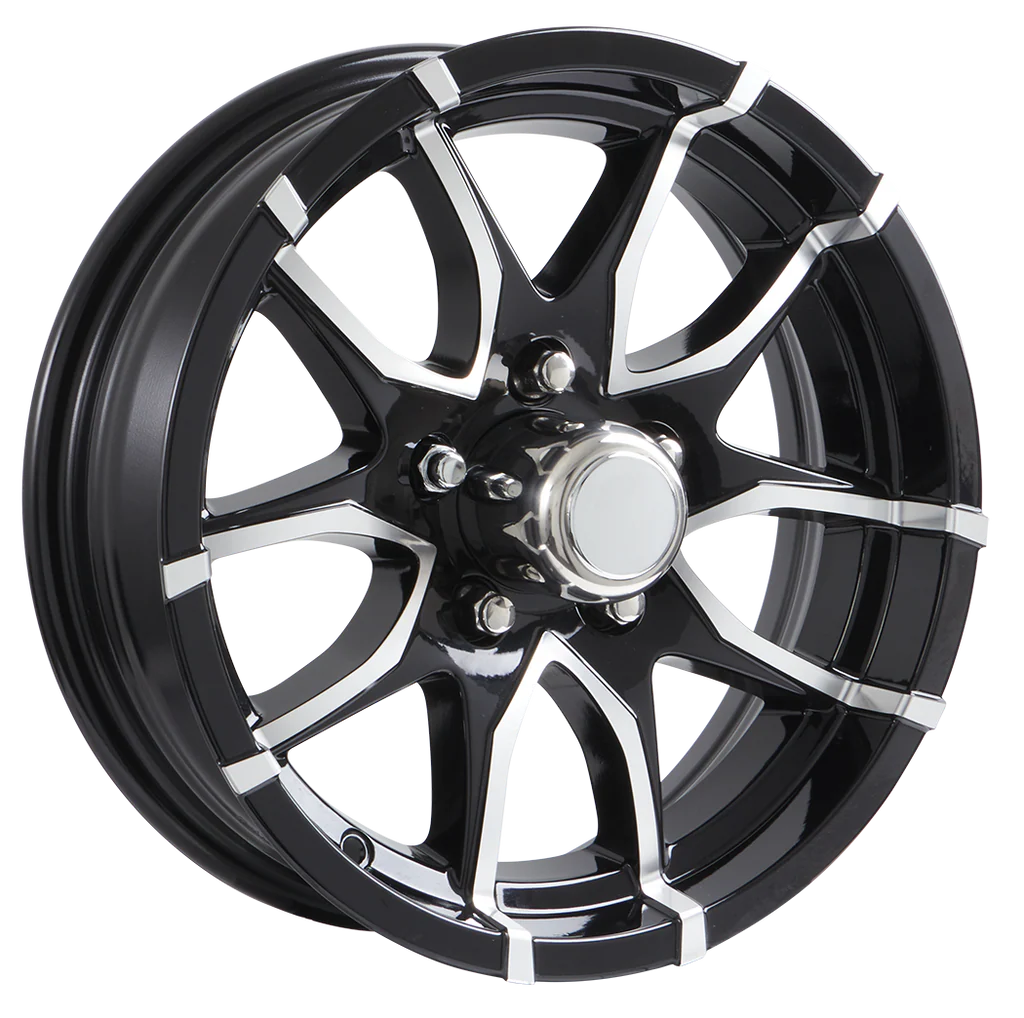 Castle Rock ST205/75R15 LRD Radial Tire on 5-Hole Eagle Wheel - view 5