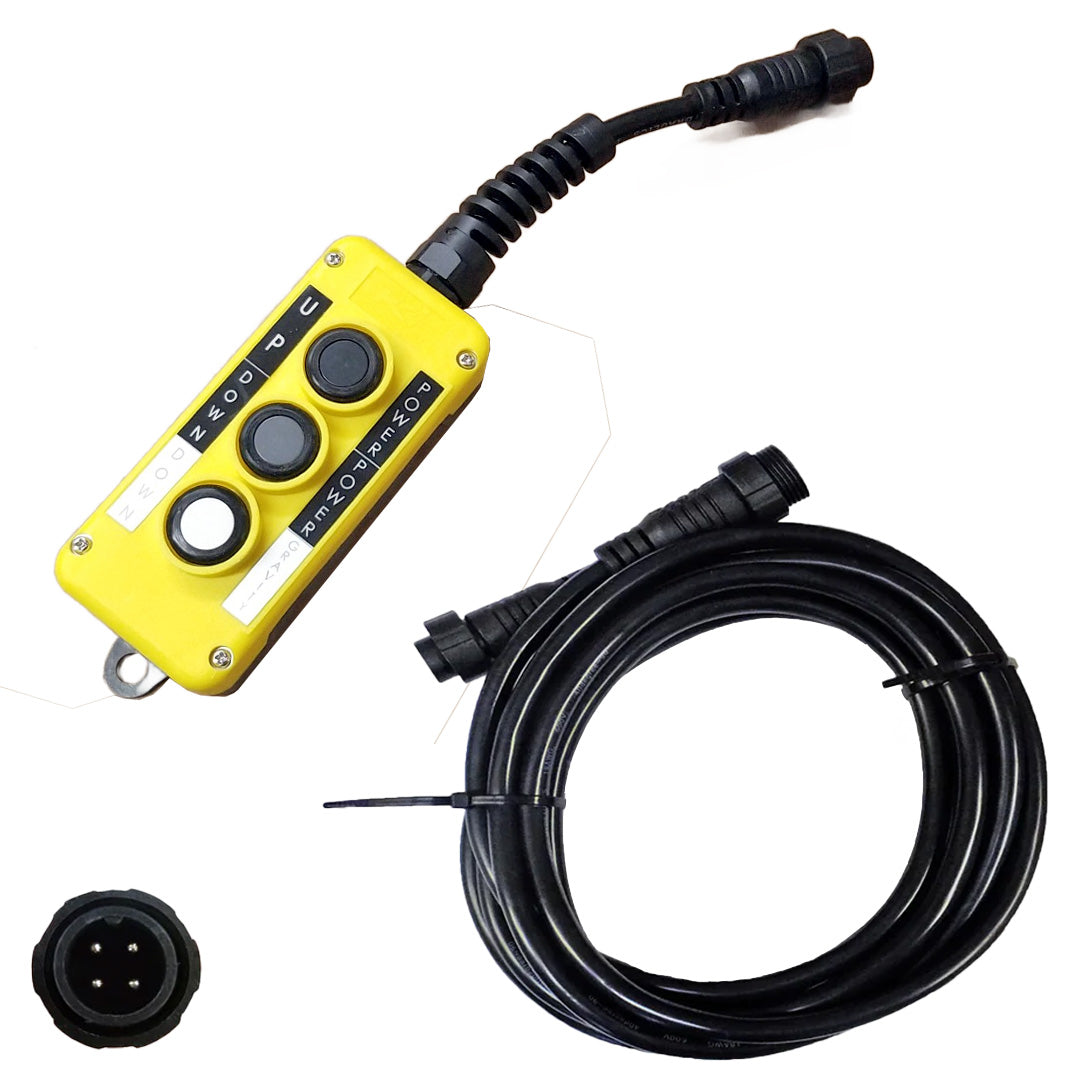 KTI - Hoist Pump Control Pendant - 3 Button (4 Wire) - view 3