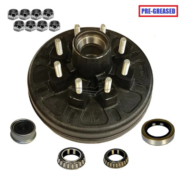 Hub/Drum 7,000 lb., 8 Lug on 6.5" Centers - view 3