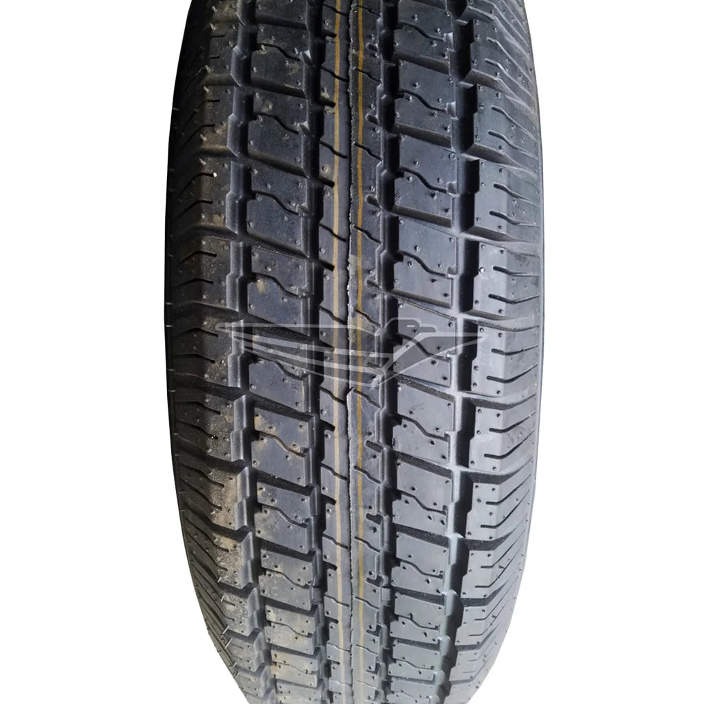 Castle Rock ST175/80R13 LRC Radial Tire on 5-Hole Steel Wheel - view 2