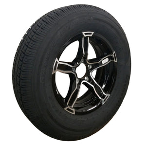 Castle Rock ST205/75R15 LRD Radial Tire on 5-Hole Liger Wheel