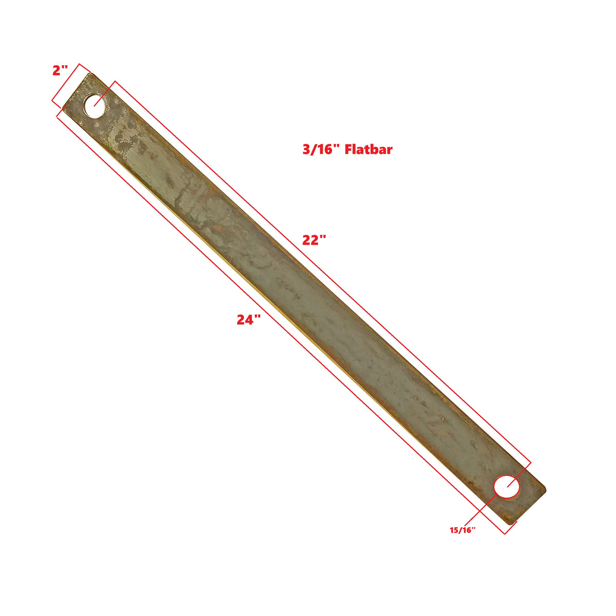 Gate Strap, 24" Steel - view 4