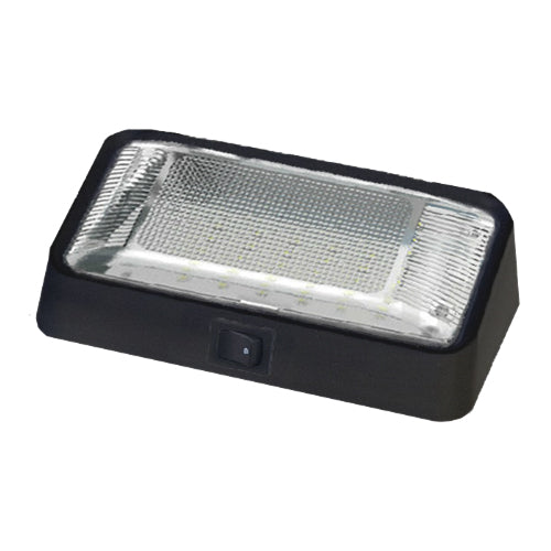 Rectangular Surface Mount Porch Light with Built-In Switch - view 2