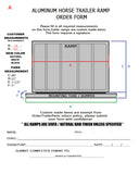 Aluminum Horse Trailer Ramp