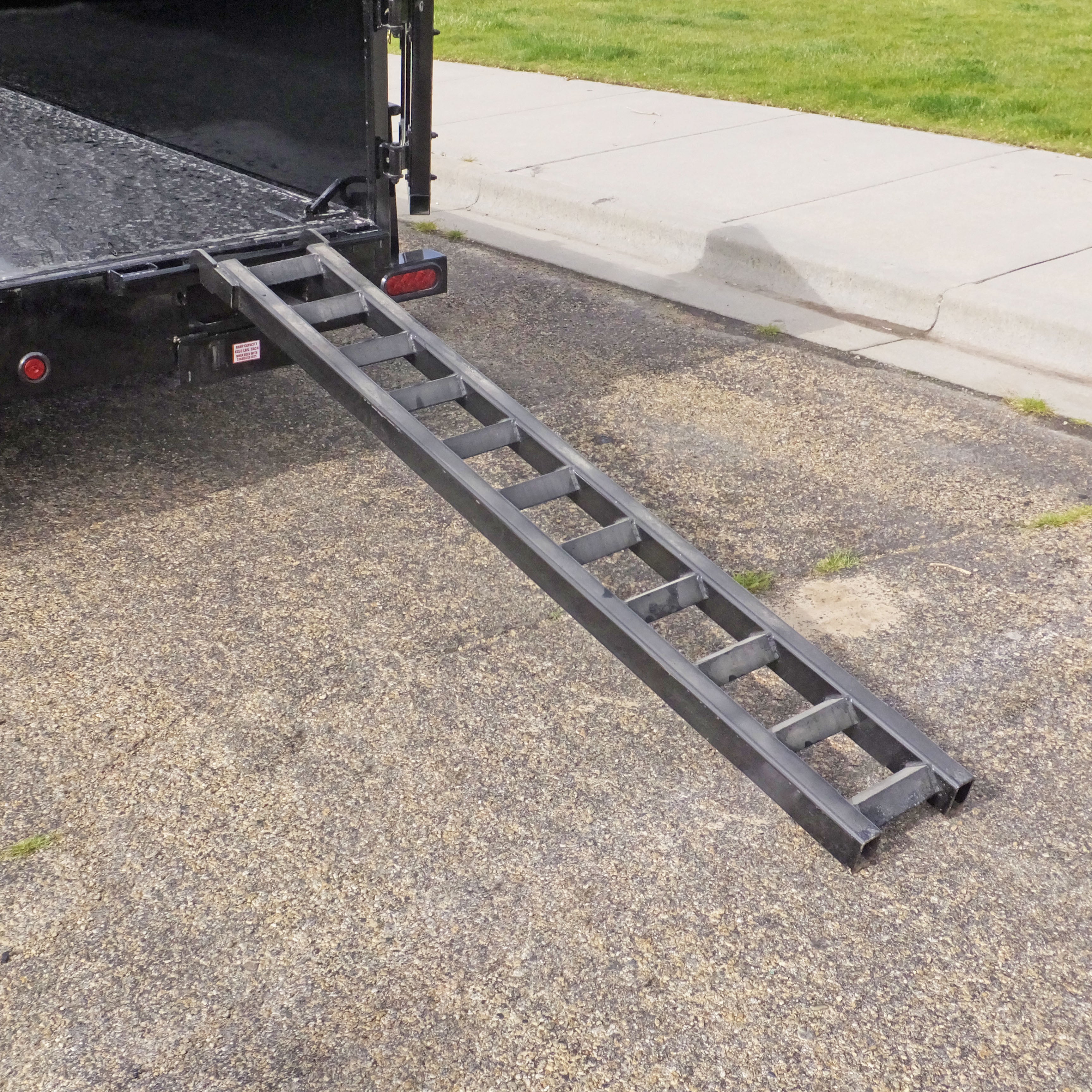 Traali Ramp Trailer Ramp, Heavy Duty Tube with Plate Ears | www.OrderTrailerParts.com