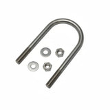 U-Bolt for 3" Round Trailer Axle - Zinc