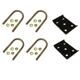 U-Bolt Kit for Mounting 2" Springs on a 5.2K-7K, 3" Round Axle - Upgraded