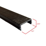 Screw Cover Trim - Black Plastic Insert