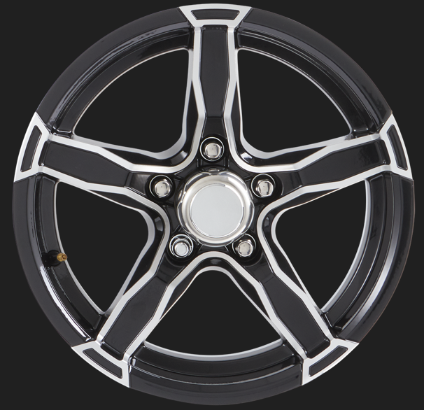 Castle Rock ST205/75R15 LRD Radial Tire on 5-Hole Liger Wheel - view 2