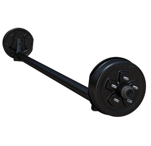 Axle, 3,500 lb. 4"Drop Spindles, with Brakes