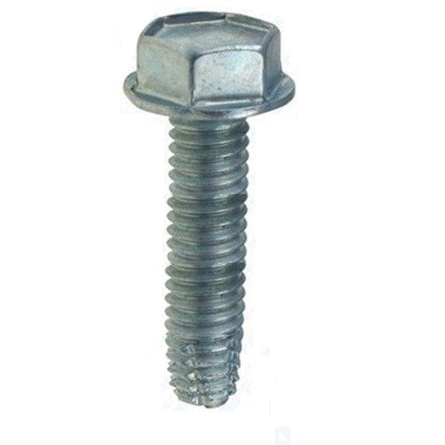 Thread-Cutting Screw, 3/8"-16 X 1-1/2" Type F