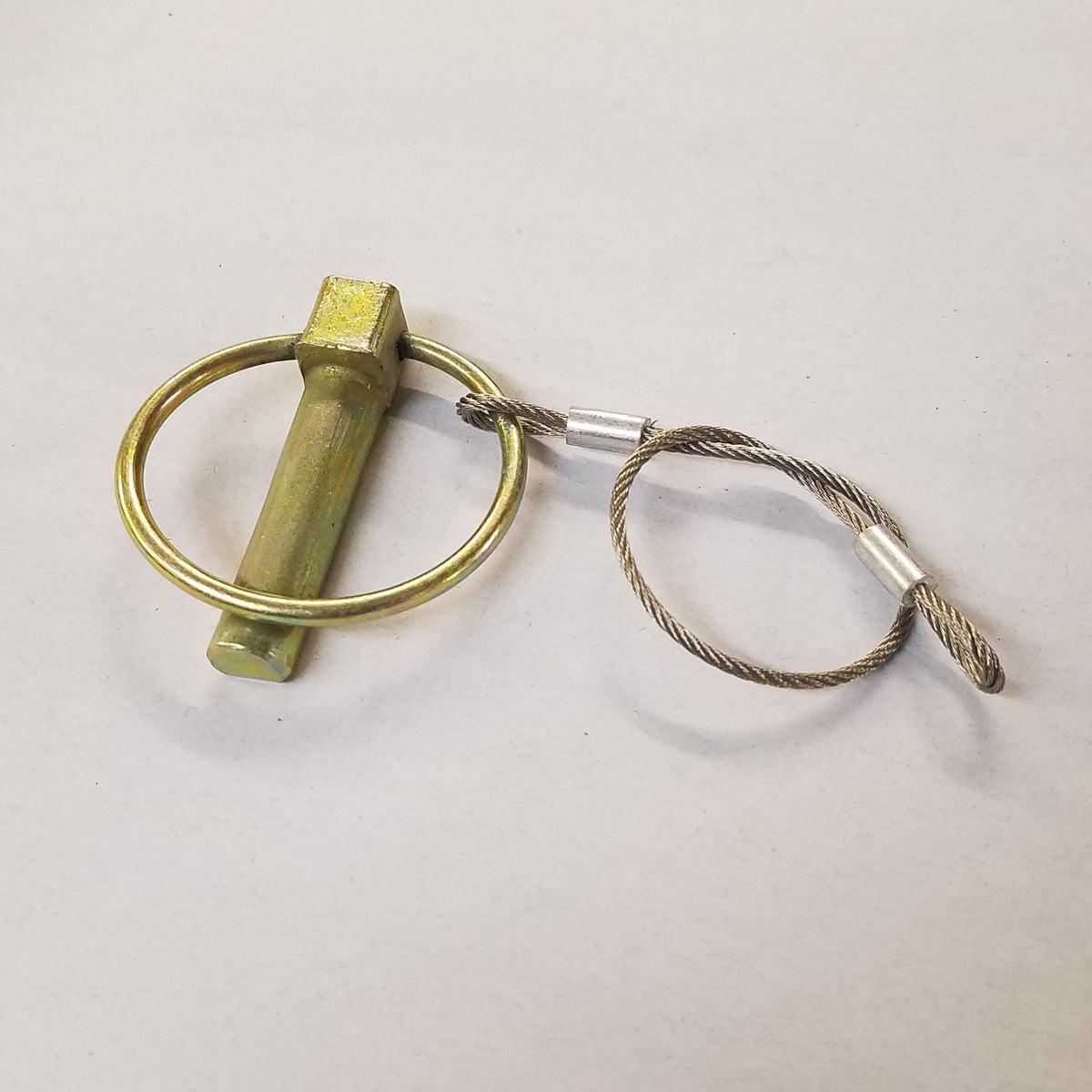 Ramp Gate Brace Snapper Pin and Lanyard