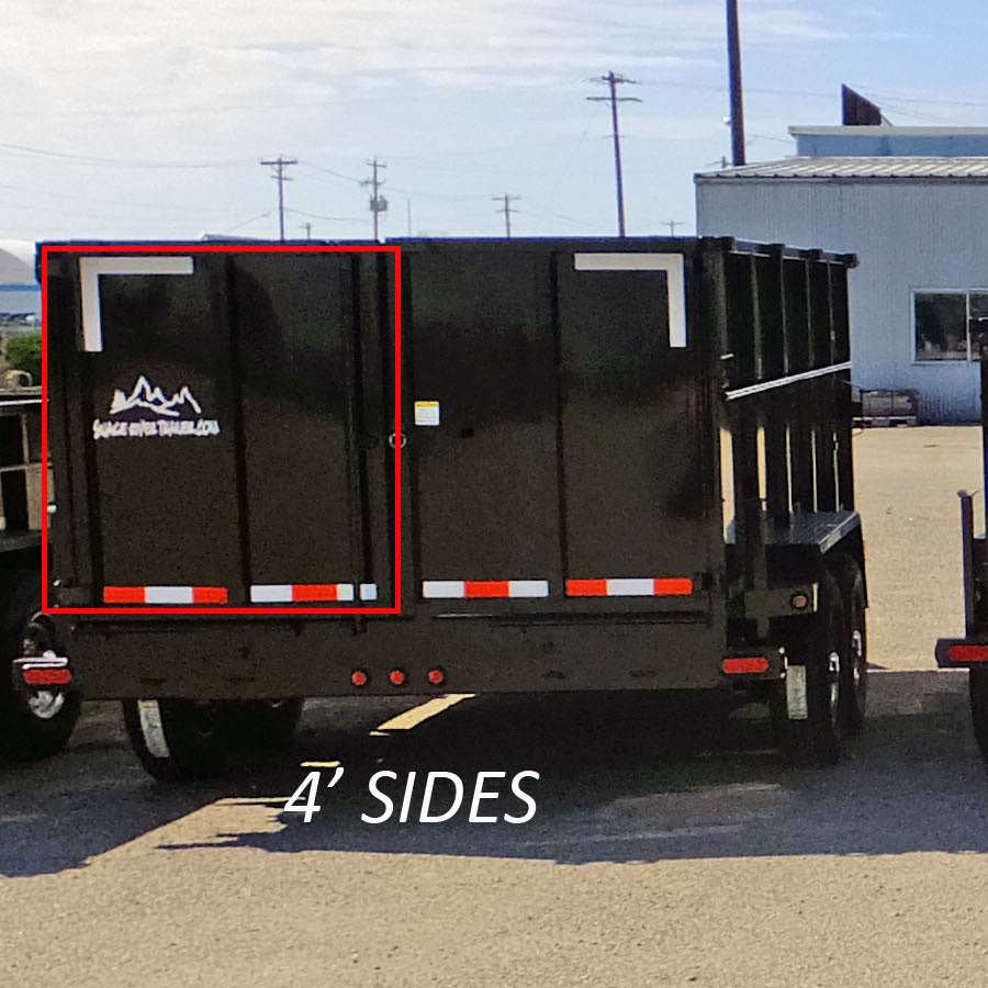 Replacement Dump Trailer Door for 7 Foot Wide Trailer - view 7