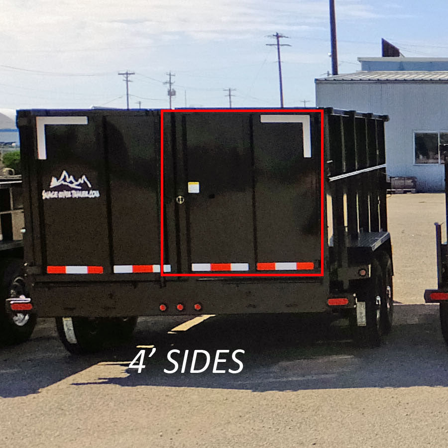 Replacement Dump Trailer Door for 7 Foot Wide Trailer - view 6