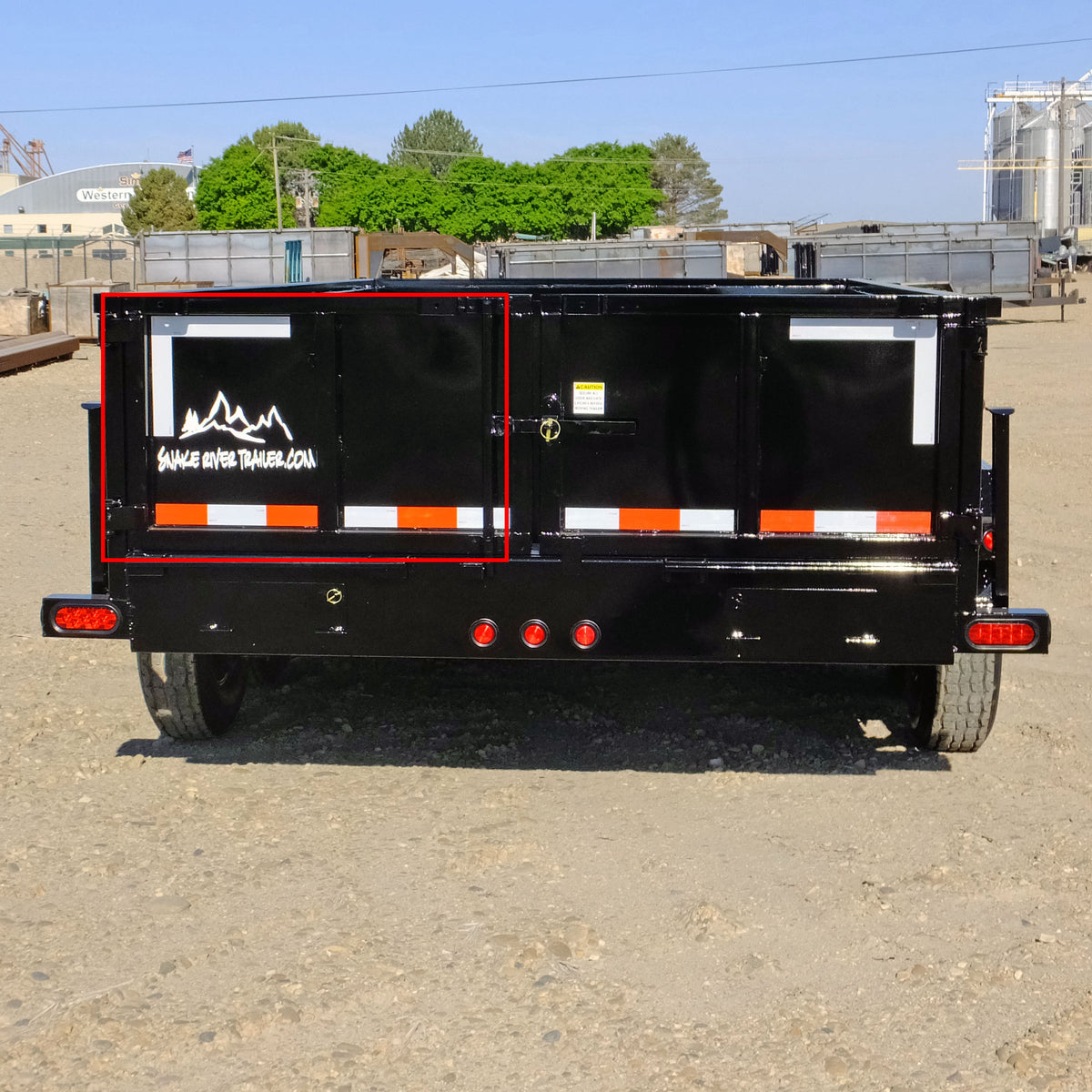 Replacement Dump Trailer Door for 7 Foot Wide Trailer - view 2
