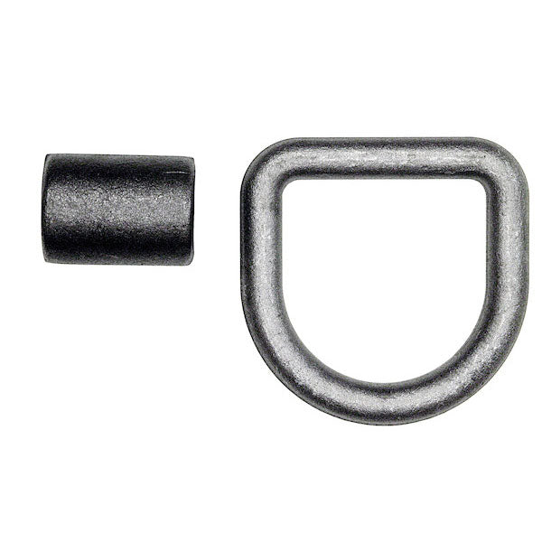 Heavy-Duty Forged D-Ring, 5/8" Diameter with Weld-On Bracket - Import - view 2
