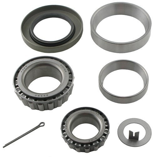 Bearing Kit for 5.2K-7K lb. Axle with 15123/25580 Bearings, 10-10 Double Lip Seal