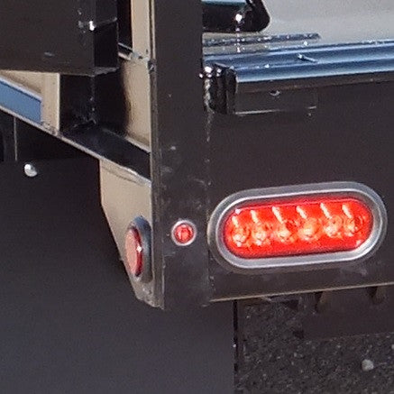 3/4" Round LED Clearance/Marker Light - RED (3 Diodes) - view 2