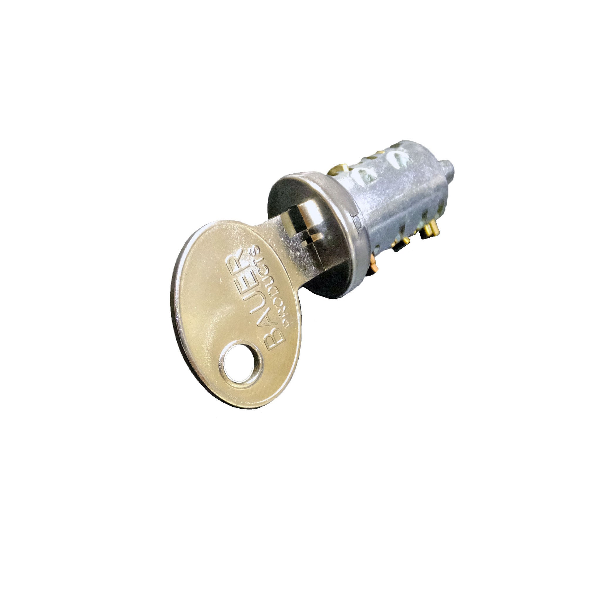 Bauer Key Switch Key Cylinder, Bauer Specific L-Type (1 Prong) | www.OrderTrailerParts.com