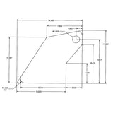 Gooseneck Ramp Ear, Steel
