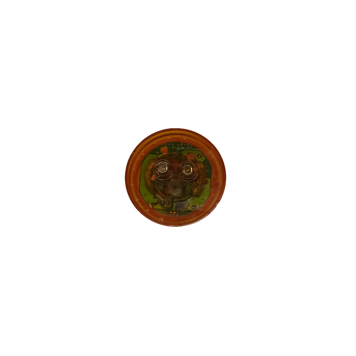 2" Round Clearance/Marker LED Light - AMBER - view 3