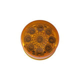 Clearance/Marker Light, 2" Round LED - AMBER (9 Diodes)