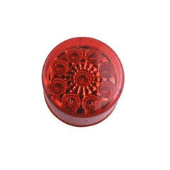 2" Round Clearance/Marker Light LED - RED (9 Diodes)