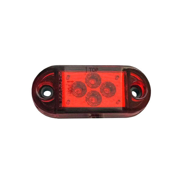 Clearance/Marker Light, 2-1/2" Mini LED - RED (4 Diodes)