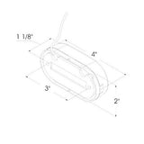 Oval Clearance Light - AMBER