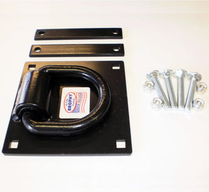 D-Ring Kit, 5/8" Thick Ring Welded to Plate