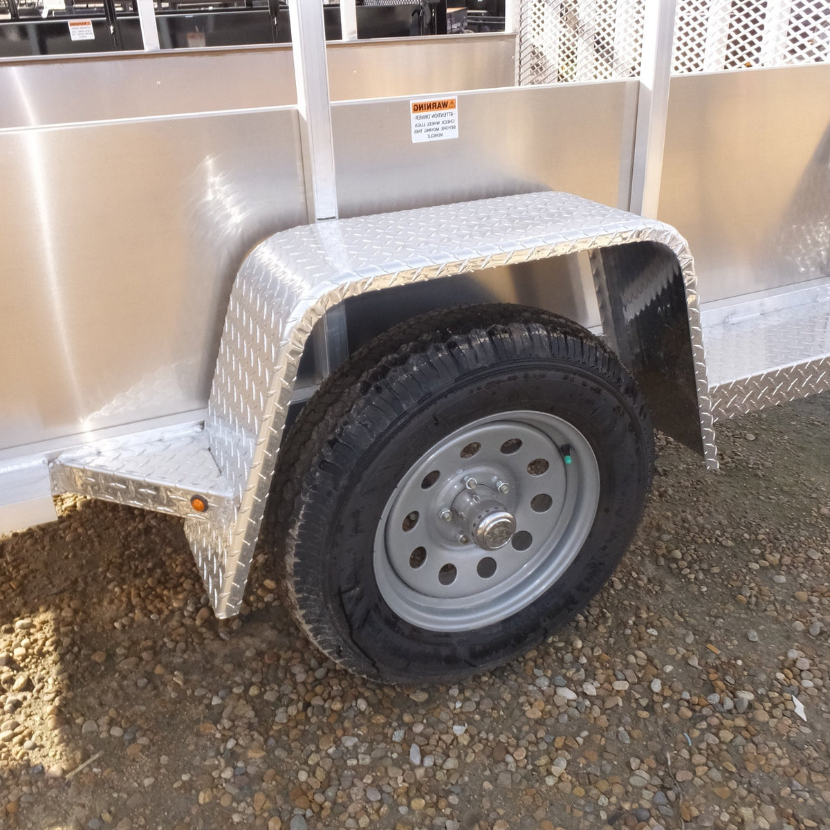 Fender Step, Aluminum Diamond Plate - Driver Side - view 2