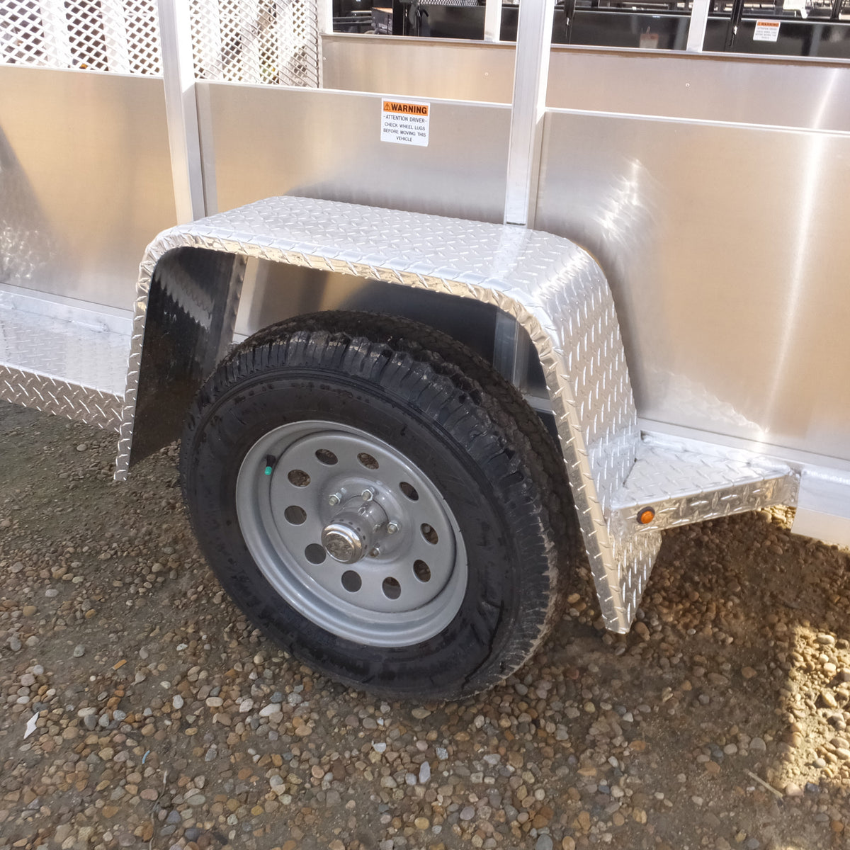 Fender Step, Aluminum Diamond Plate - Passenger Side - view 2