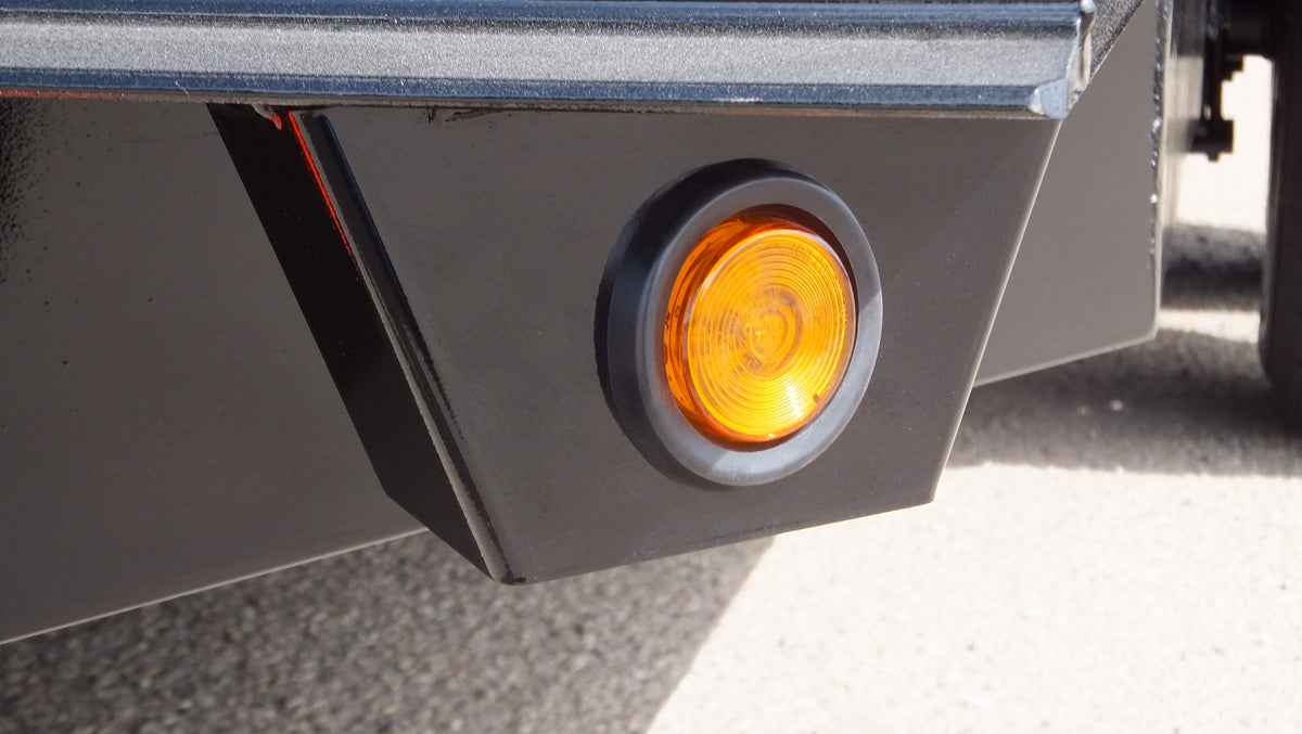 Steel Clearance Light Bracket, Heavy Duty 12 ga. - view 2