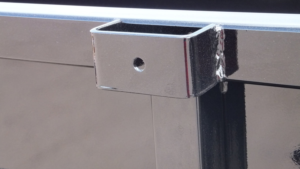 Stake Pocket with Hole, Steel - view 2