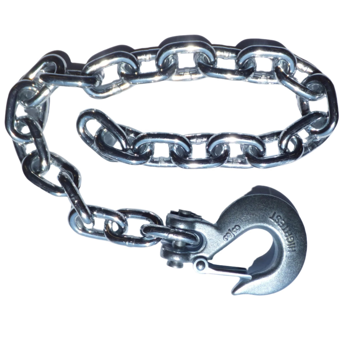 3/8" x 36" Long Trailer Safety Chain with Forged Hook - view 2