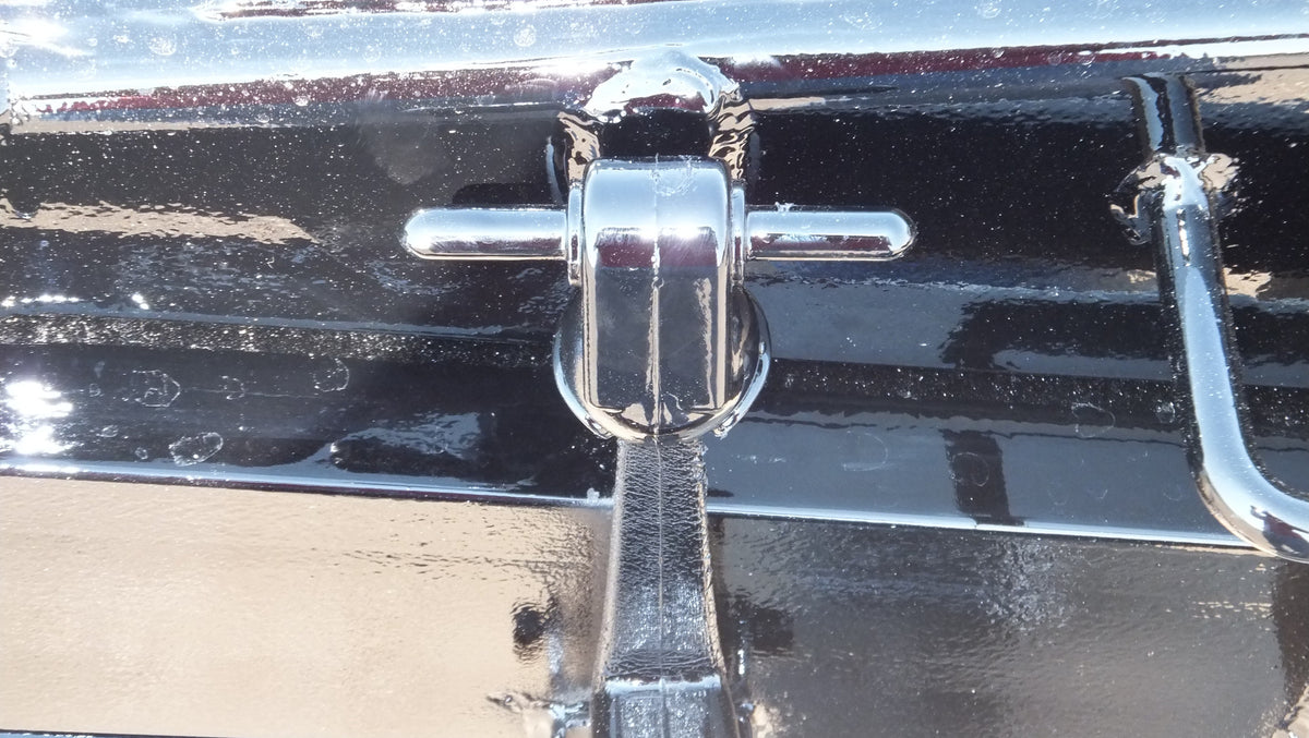 Rubber Hood Catch with Bracket - 6" - view 2