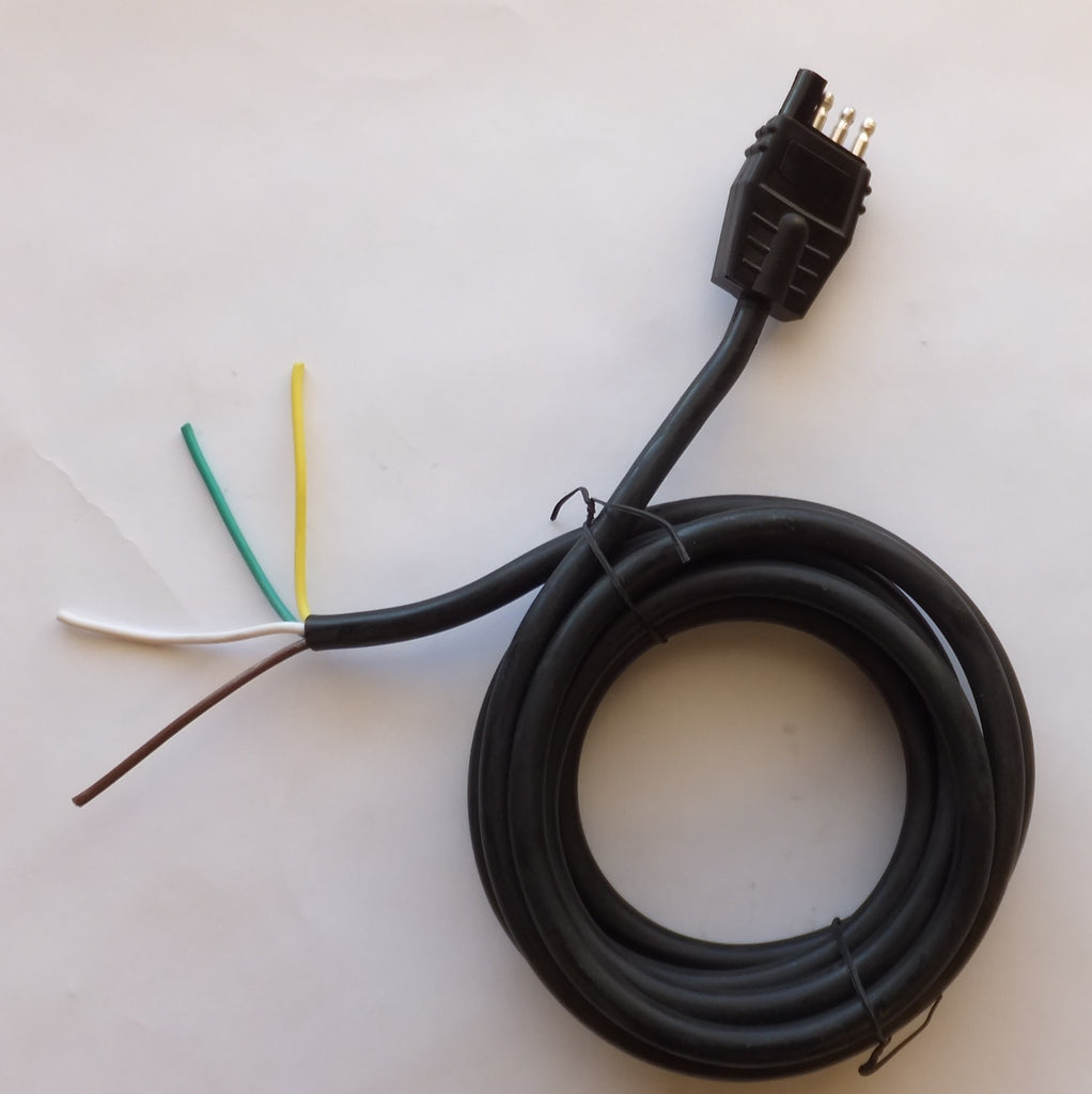 4 Way Plug with 10' Molded Cord and Butt Connectors