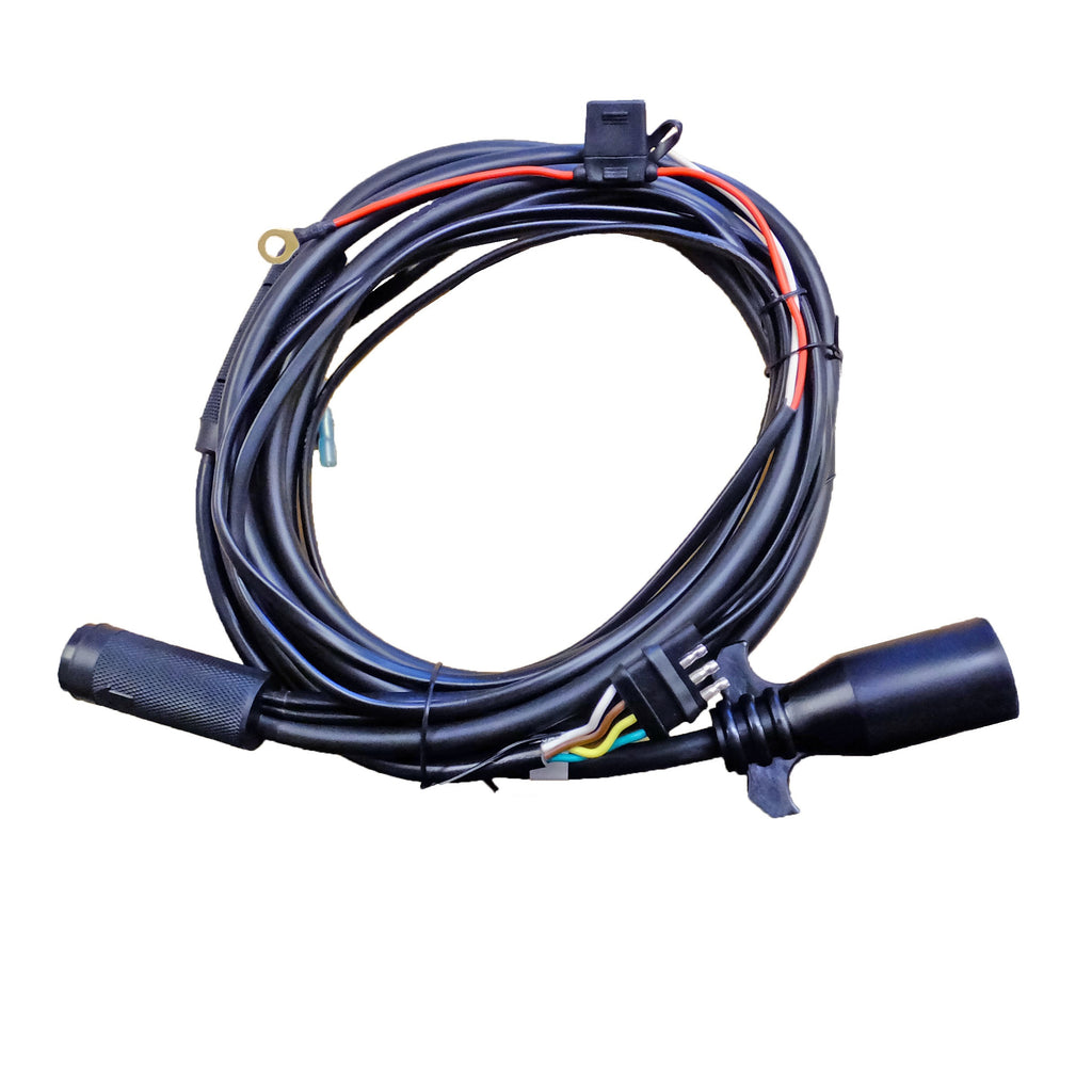 Wire Harness - Replacement 7 & 4 Way Plug Section for Dump Trailers
