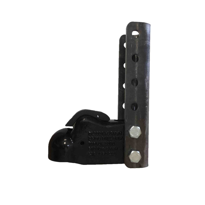 Demco Trailer Coupler w/ 5-Position Adjustable Channel - eZ-Latch - Zinc - 2-5/16 Ball - 21K
