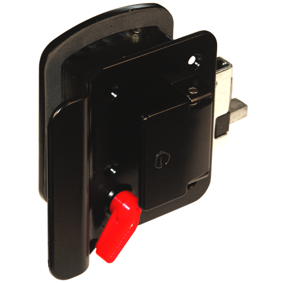 RV Camper Door Handle - Black- Global Classic Pro - view 2