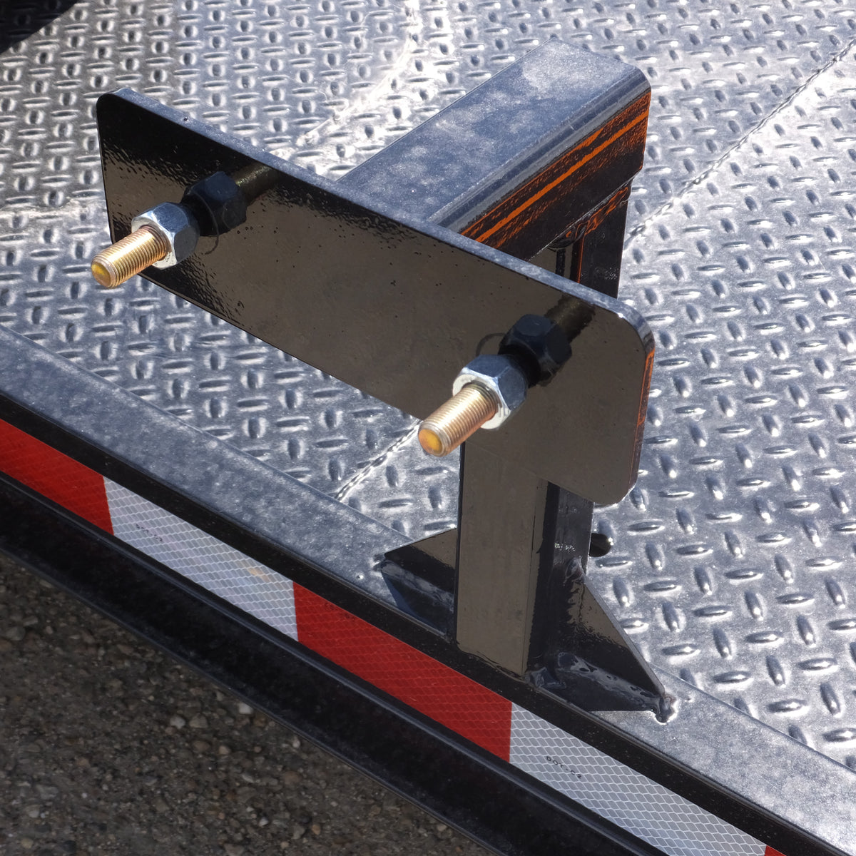 Spare Tire Mount for Home Depot Flatbeds (weld on) - 6 Hole - view 3