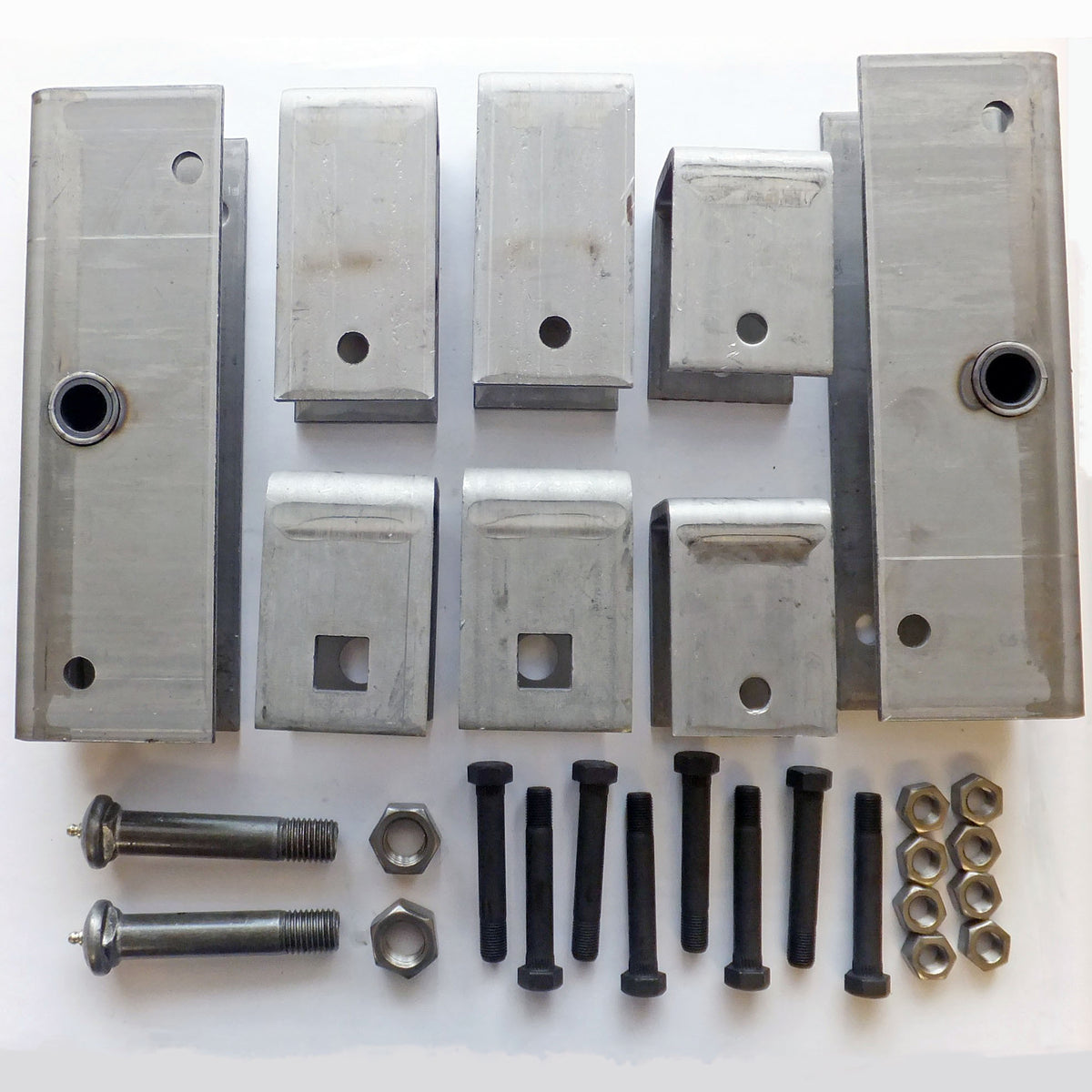 3.5K-8K Tandem Axle Hanger Kit - Slipper Springs