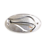 Euro Style Surface Mount Porch Light with AMBER Lens