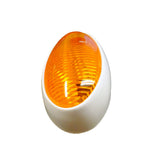 Euro Style Surface Mount Porch Light with Amber Lens