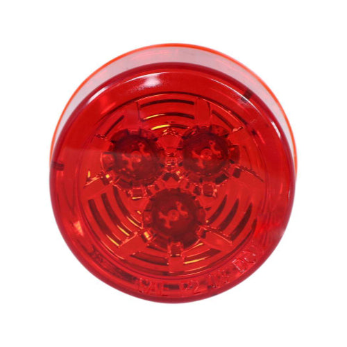 2-1/2" Round LED Clearance/Marker Light with Micro-Reflex - RED (3 Diodes)