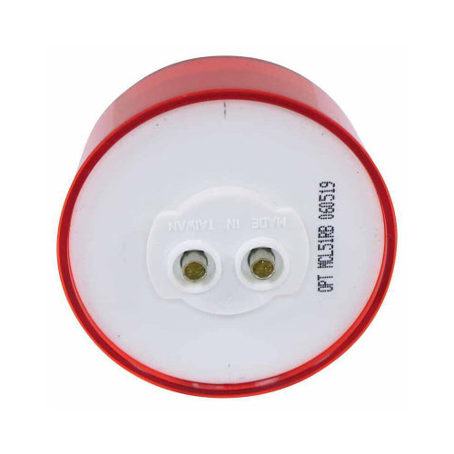 2-1/2" Round LED Clearance/Marker Light with Micro-Reflex - RED (3 Diodes) - view 2
