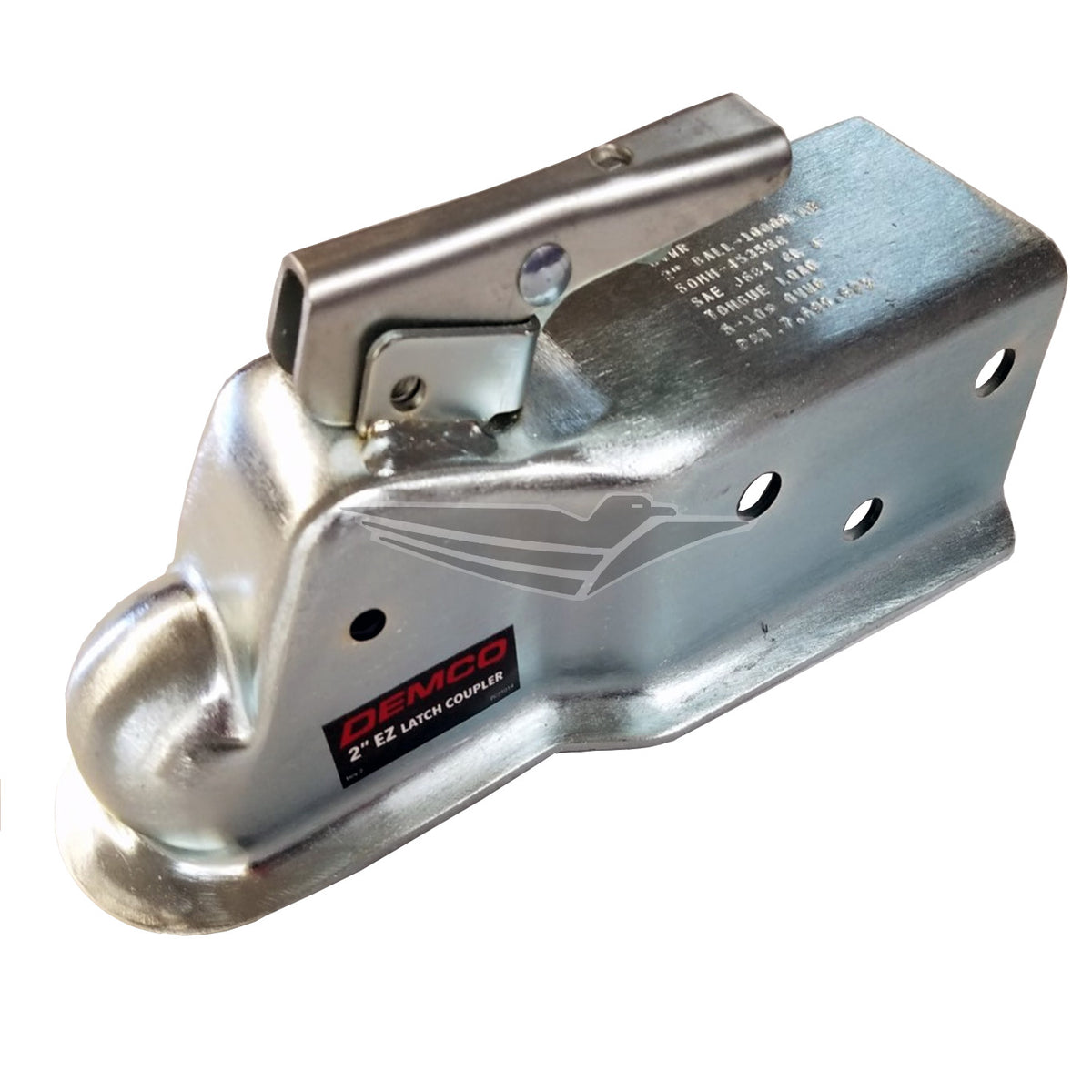 Coupler, Demco 2" Tube Mount EZ Latch 10K Coupler